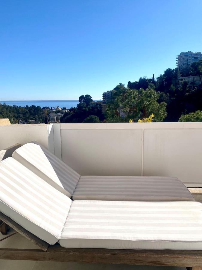 Appartement Luxe - 3 Pieces Avec Vue Mer, Piscine Et Tennis 니스 외부 사진